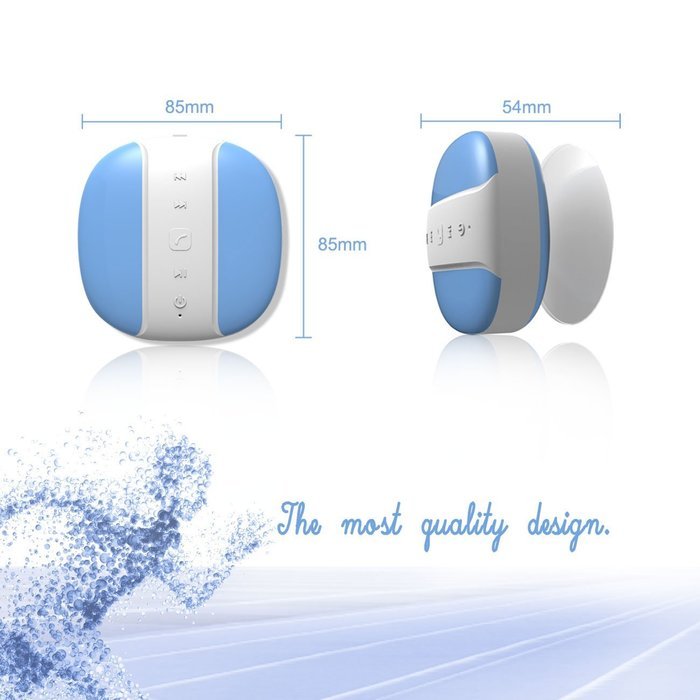 Miomix Portable Wireless Bluetooth 3.0 Shower Speaker Waterproof Speaker with Suction Cup for Bathroom, Boat or... N5