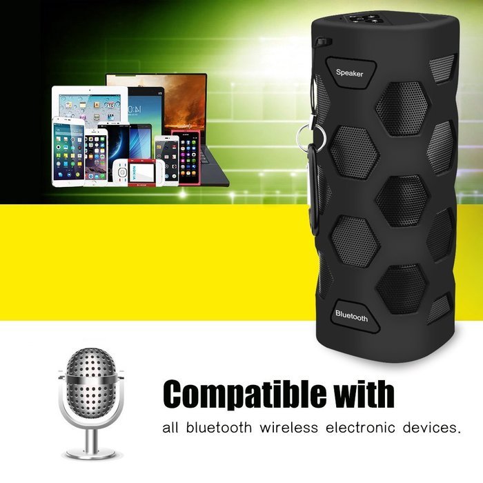 Barsone Bluetooth Speaker V4.0 with 4000mAh Power Bank 2 in 1 NFC Wireless Portable Speaker Super Bass HD Sound... N5