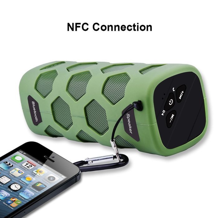 Barsone Bluetooth Speaker V4.0 with 4000mAh Power Bank 2 in 1 NFC Wireless Portable Speaker Super Bass HD Sound... N12