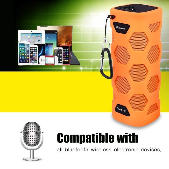 Barsone Bluetooth Speaker V4.0 with 4000mAh Power Bank 2 in 1 NFC Wireless Portable Speaker Super Bass HD Sound... N24