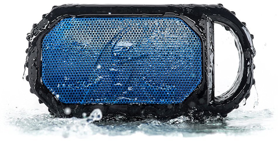 ECOXGEAR Ecostone Portable Outdoor Bluetooth Speaker - Retail Packaging - Red N5