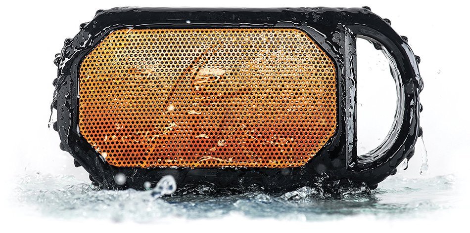 ECOXGEAR Ecostone Portable Outdoor Bluetooth Speaker - Retail Packaging - Red N28