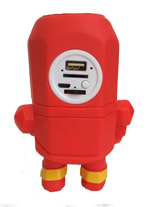 New Iron Man Wireless Bluetooth Speaker Mini Portable Children Style LED Light Speakers Stereo Music Player Support... N3