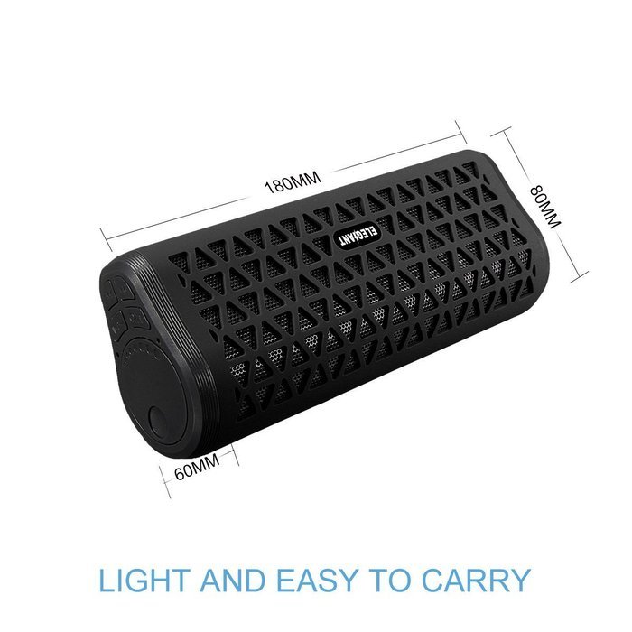 Bluetooth Speakers, ELEGIANT Portable Wireless Stereo Speaker Outdoor Speaker for Computers & Smartphones, High-Definition... N25
