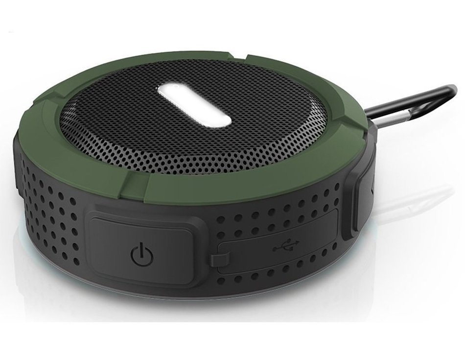 Enegg Mini Portable Sport Wireless Bluetooth Waterproof Outdoor & Shower Speaker With Hands Free Calls for iPhone... N3