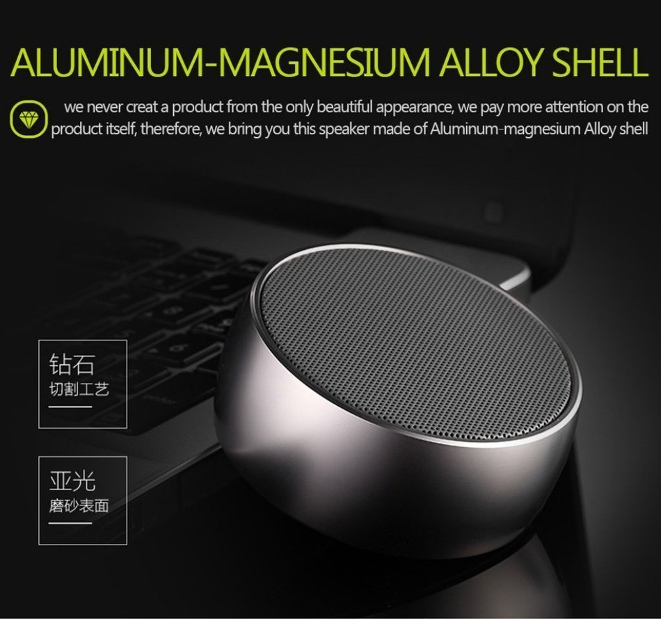 Super Bass Wireless Stereo Bluetooth Speaker With Micro-SD Card Slot N2