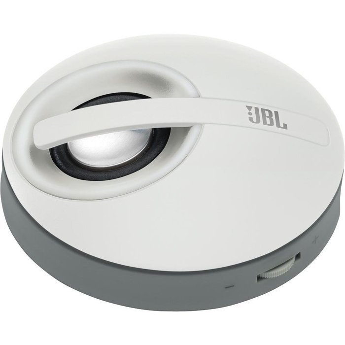 JBL OnTour Micro 3.5mm Aux Portable Speaker (White)