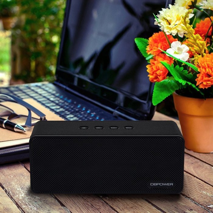 DBPOWER BX-900 10W Portable Wireless Bluetooth Speakers with Built-in Microphone N7