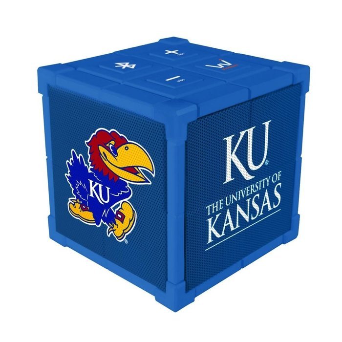 Wiseways Kube Bluetooth Collegiate Speaker for Kansas school