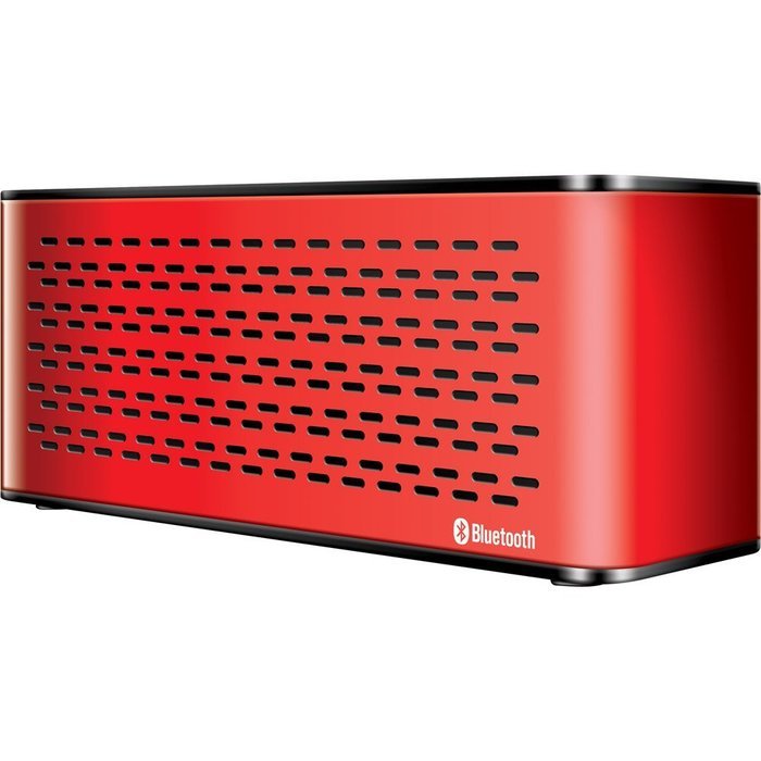 iSound Sonic Waves Bluetooth Speaker with Microphone (red)