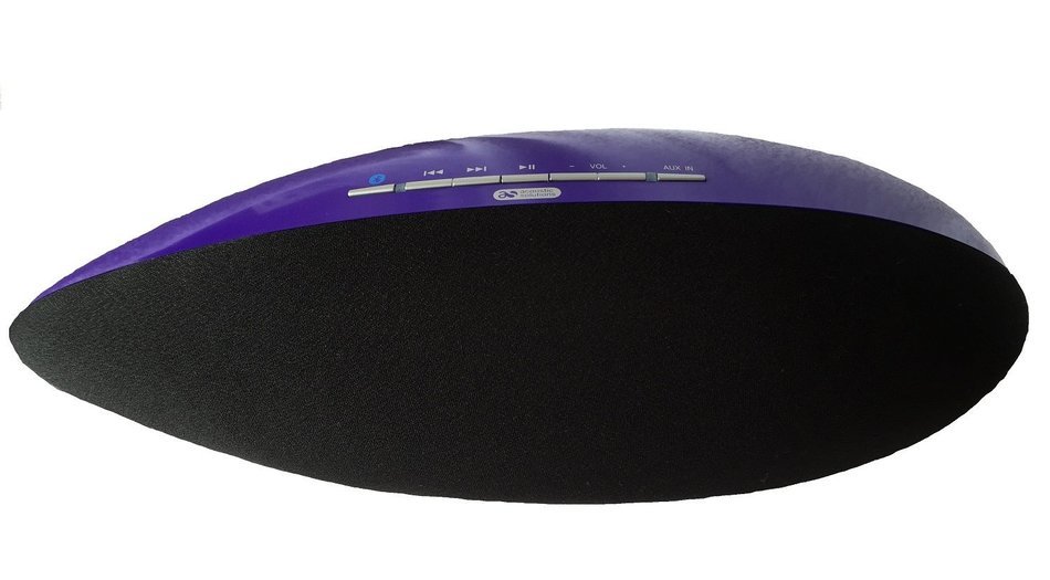 Acoustic Solutions Bluetooth Wireless Speaker Purple for Bluetooth Devices