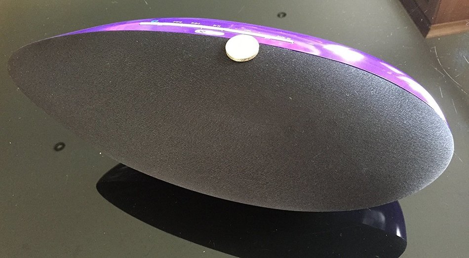 Acoustic Solutions Bluetooth Wireless Speaker Purple for Bluetooth Devices N6