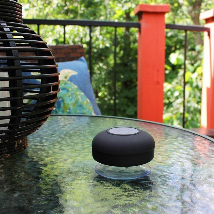WETbeatz Waterproof Bluetooth Speaker, IPX4 Rating, Speakerphone with Built-in Mic, and Dedicated Suction Cup... N2