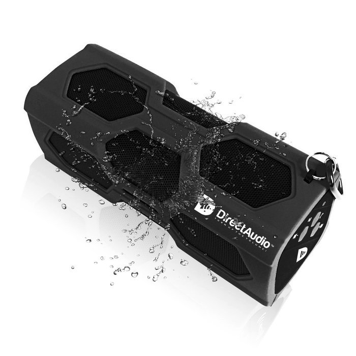 Bluetooth Speaker with Built in Power Bank: 3600 Mah (Black)