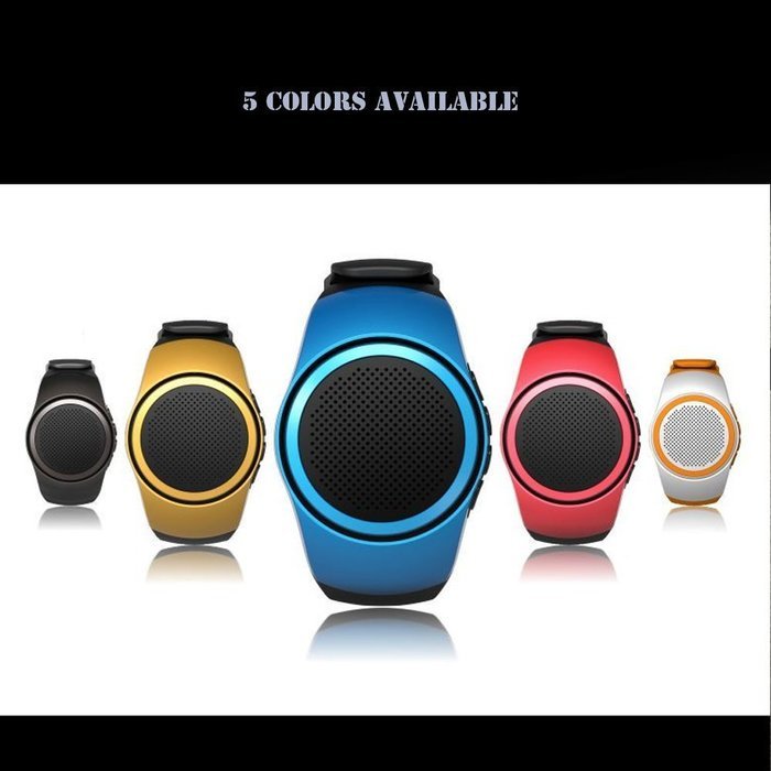Seekermaker Wireless Bluetooth Speaker Watch,Support Micro Memory Card Outdoor Cycling Motion Pictures Mini Bluetooth... N3