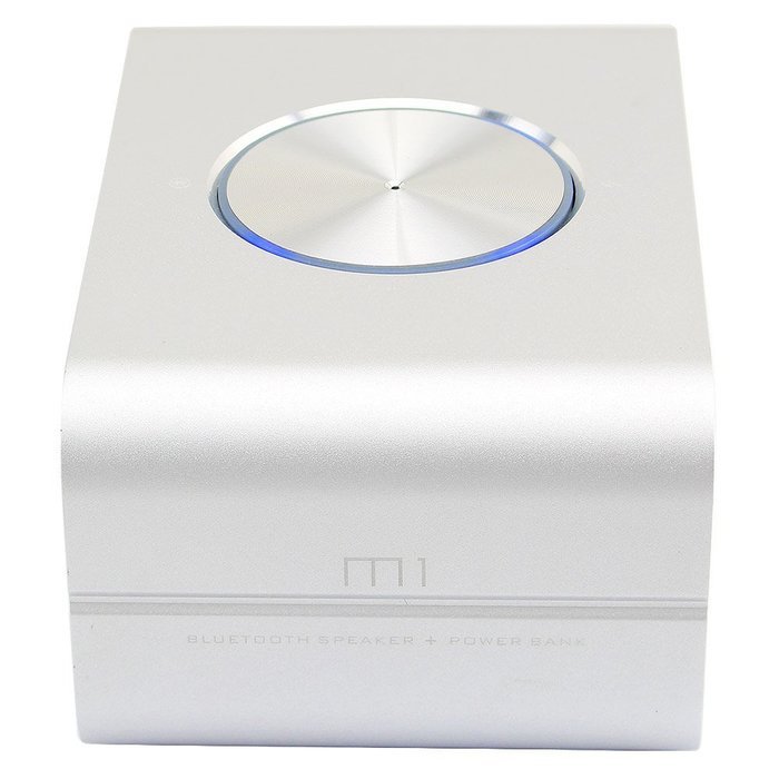 eGenPlus Wireless Multi-function Stereo Bluetooth Speaker with Power Bank, NFC and Hands-free Telephone(silver) N6