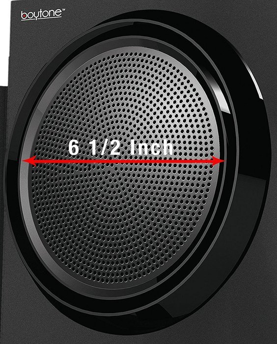 Boytone BT-209FD Wireless Bluetooth Main unit, Powerful Sound & Bass, 30 watt, excellent clear sound & FM radio... N9