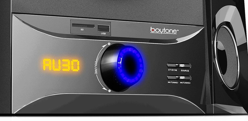 Boytone BT-209FD Wireless Bluetooth Main unit, Powerful Sound & Bass, 30 watt, excellent clear sound & FM radio... N10