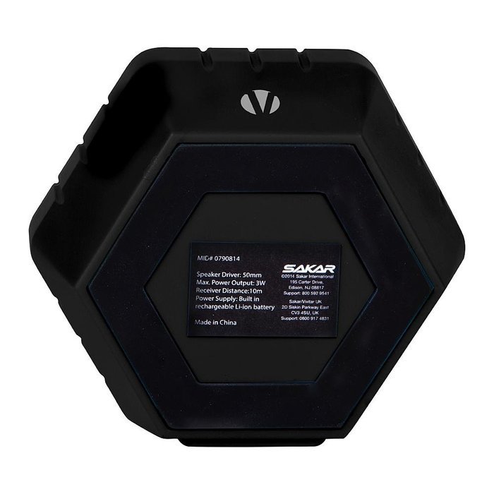 Vivitar Bluetooth Speaker, Black N2