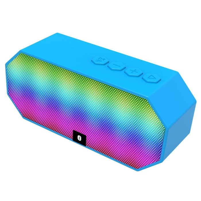 Bluetooth Speaker,ELEGIANT Portable Wireless Stereo Speaker with LED Lights, Build-in Microphone Support Hands-free...