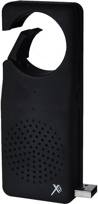 Xit AXTCXLBK Bluetooth Clip XL Speaker, Black