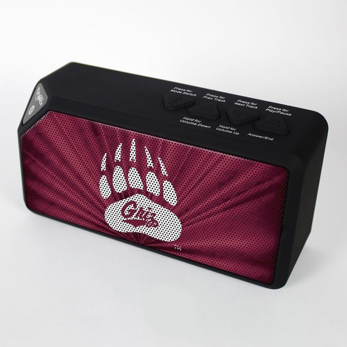NCAA Montana Grizzlies BX-100 Bluetooth Speaker, Black N2