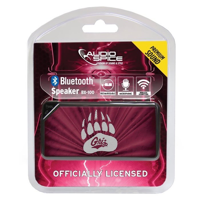NCAA Montana Grizzlies BX-100 Bluetooth Speaker, Black N6