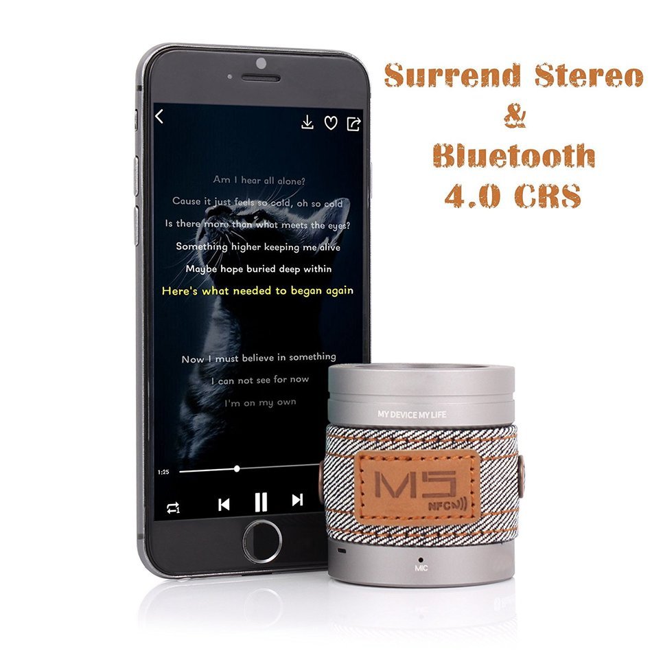 Karnotech&reg; REMAX Portable Wireless Bluetooth Speaker Mini Sports Audio Player Powerful Sound with Build-in Mic... N4