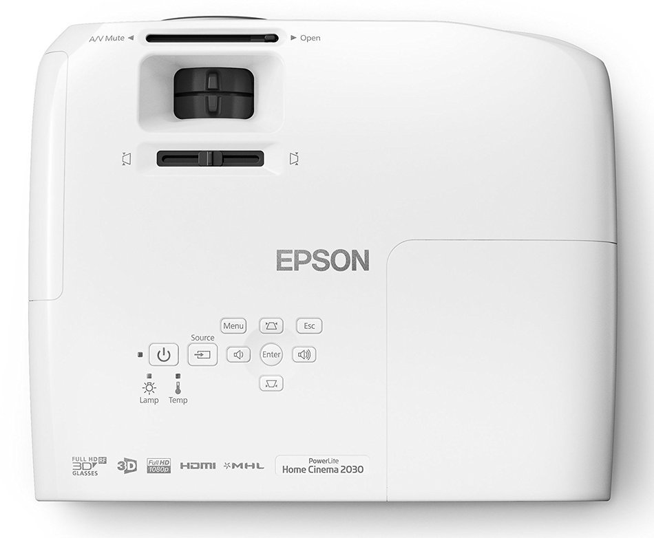 Epson Powerlite HC2030 Home Cinema 2030 2D/3D 1080p 3LCD Projector (Certified Refurbished) N5