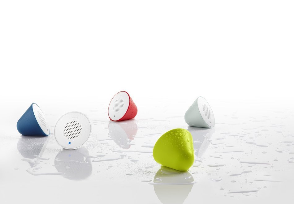 Kohler K-9246-0 Moxie Acoustic Wireless Speaker, White N3
