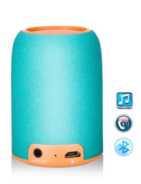Bluetooth Speakers, Bienna Portable Wireless Mini Aux-in Speaker with Passive Subwoofer Enhanced Bass Stereo Sound... N20