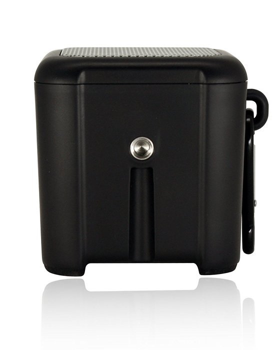 Riptide Outdoor Waterproof Bluetooth Speaker with Carabiner Loop (Gray) N6