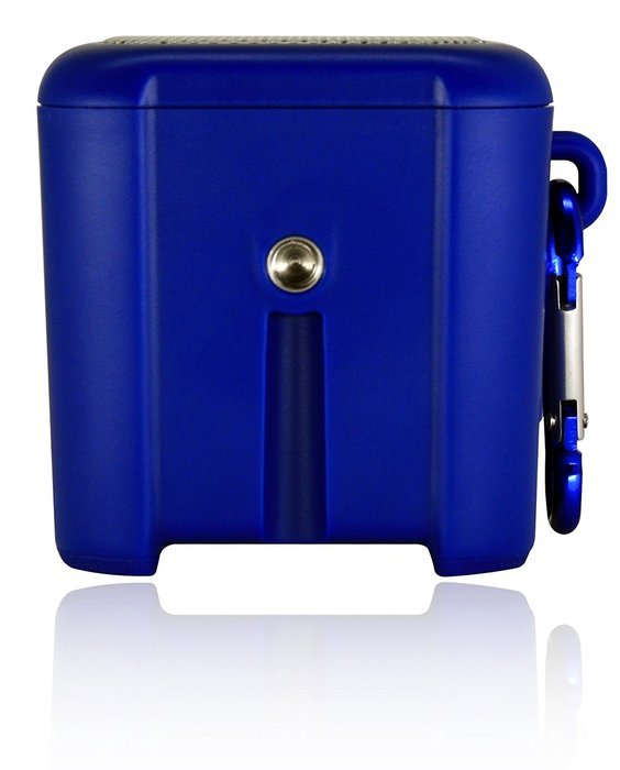 Riptide Outdoor Waterproof Bluetooth Speaker with Carabiner Loop (Gray) N13
