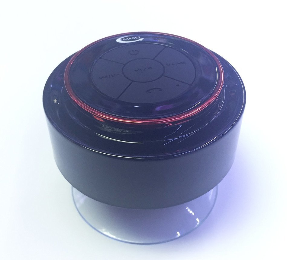 GRANDEY Bluetooth Shower Speaker Best Waterproof Speaker(XP7), Fully submersible & Portable Design Play Wireless... N4