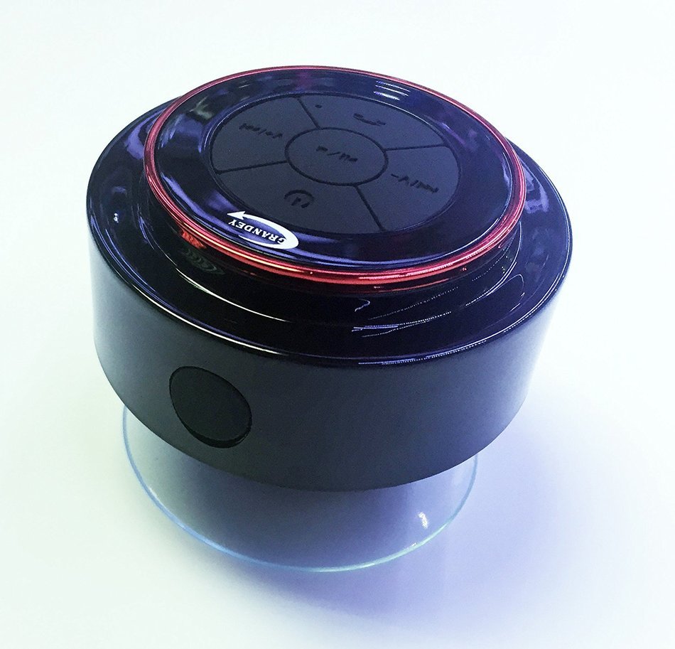 GRANDEY Bluetooth Shower Speaker Best Waterproof Speaker(XP7), Fully submersible & Portable Design Play Wireless... N6