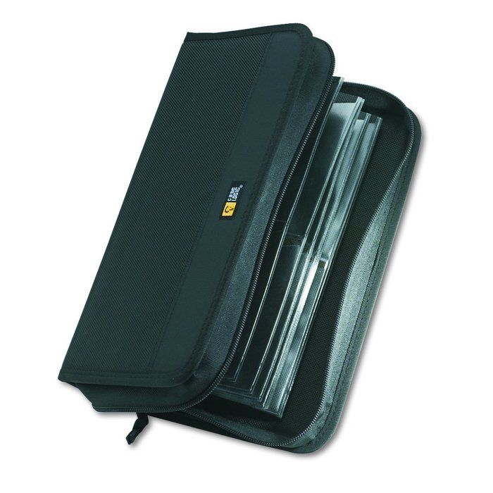 Case Logic CD/DVDW-92 100 Capacity Classic CD/DVD Wallet (Black) N13