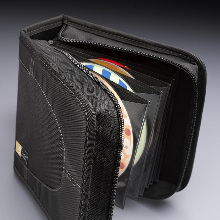 Case Logic CD/DVDW-92 100 Capacity Classic CD/DVD Wallet (Black) N18