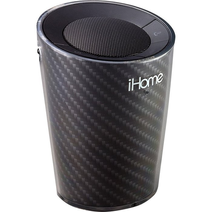 iHome Cupholder Portable Bluetooth Speakerphone (Black) (Discontinued by Manufacturer)