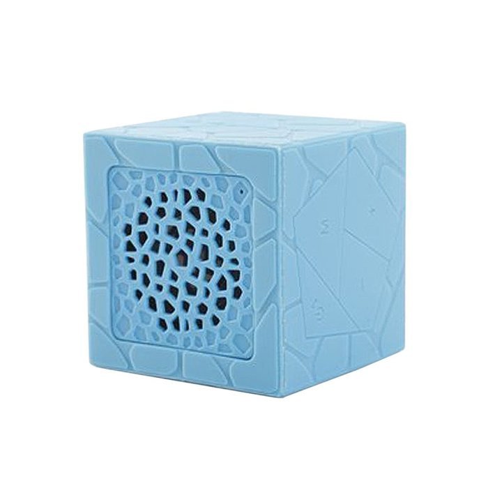 iManson Mini Multi-function Bluetooth Speaker Square Cube Shape Waterproof Shockproof with Strap for Outdoor Sports...