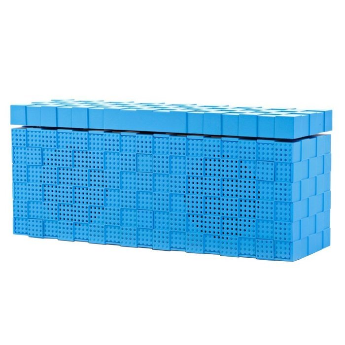 iManson Mini Multi-function Bluetooth Speaker Square Cube Shape Waterproof Shockproof with Strap for Outdoor Sports... N4