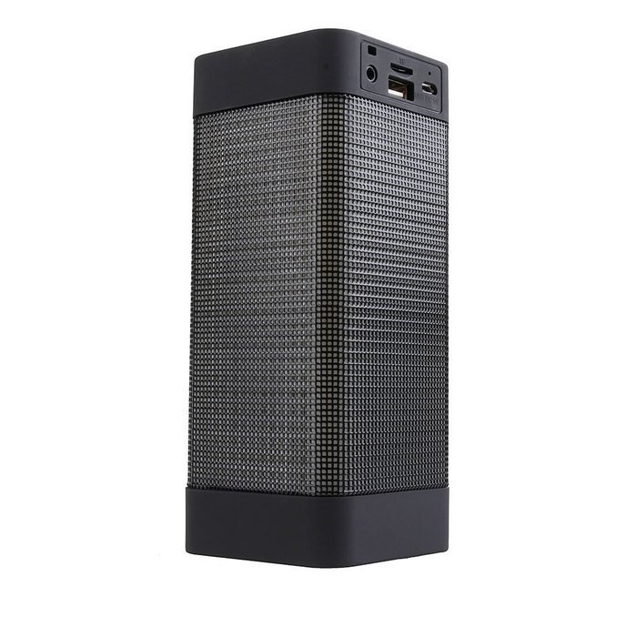 AGPtek Portable Wireless Bluetooth Speaker Stereo Speaker LED Display with 5 Hours Battery Life and Full, High-Def...
