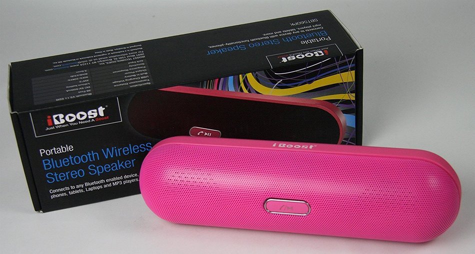 iBoost Portable Bluetooth Wireless Stereo Speaker