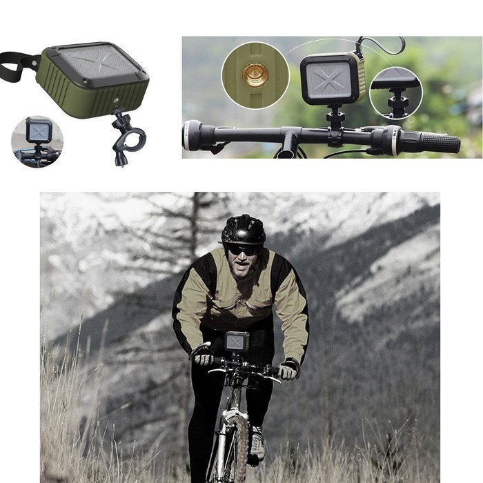 Portable Outdoor and Shower Bluetooth 4.0 Speaker by Good-link, waterproof IPX6 drop-proof and hands free with... N6