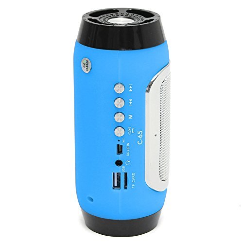 Portable Mini Wireless Stereo Bluetooth Speaker For iPhone Tablet PC Color Black N2