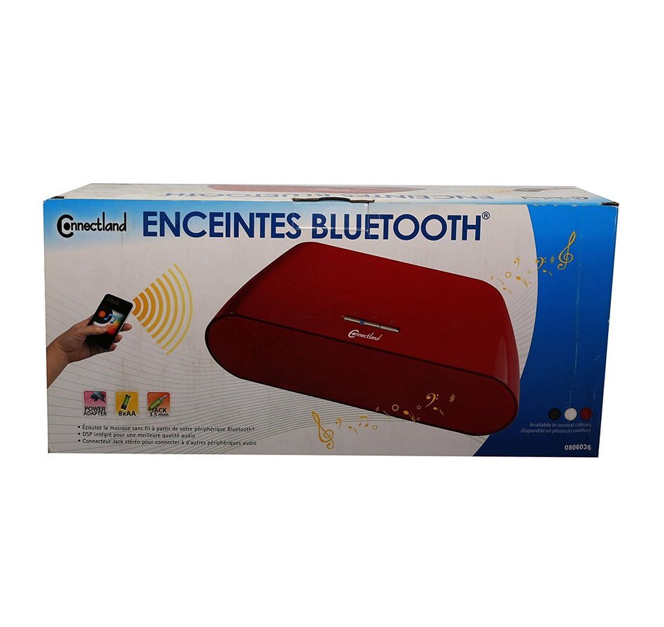 Syba Durable Portable Bluetooth Speaker w/ Auto Pairing- Red - SY-SPK23055 N14
