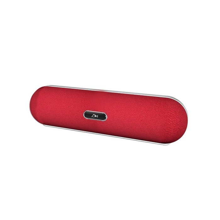 Syba Durable Portable Bluetooth Speaker w/ Auto Pairing- Red - SY-SPK23055 N45