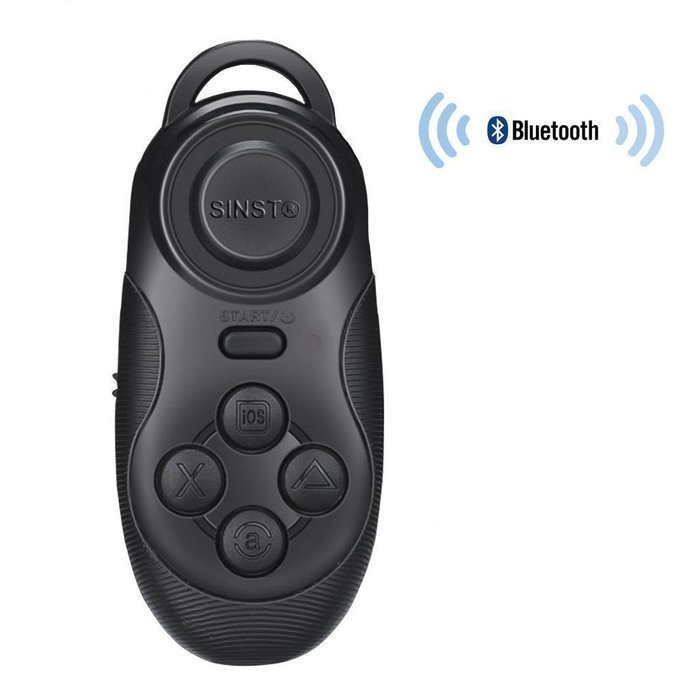 C-Zone VR BOX Remote Controller Wireless Bluetooth Gamepad Compatible with 3D VR Glasses Google Cardboard Selfie... N3