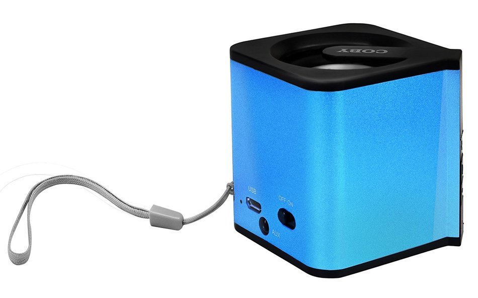 Coby Portable Bluetooth Speaker with Wrist Strap (Black) N5