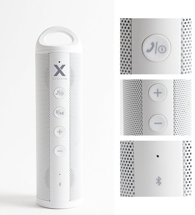 [New Release] The Rocket by Suxcess - Ultra-Portable Wireless Bluetooth Speaker, 360 sound, Water resistant, HD...