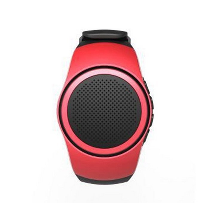 Aolyty Mini Multifunctional Wireless Bluetooth Sports Portable Outdoor Smart Music Anti-lost Watch Speaker,TF... N2